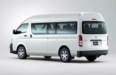 14 seat Toyota Commuter bus for hire