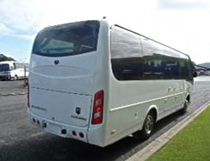 28 seat Yutong Auto Mini-Coach for hire, rent and charter